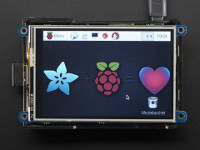 DISPLAY 3.5'' TOUCHSCREEN ADAFRUIT PER RASPBERRY PI SENZA CASE