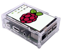 DISPLAY 3.5'' TOUCHSCREEN KUMAN PER RASPBERRY PI CON CASE TRASPARENTE