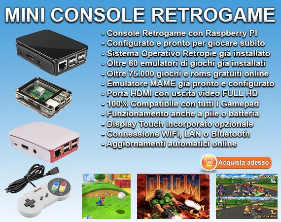 Mini Retro Console Retrogaming