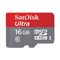 SCHEDA DI MEMORIA MICROSDHC 16 GB CLASSE 10 - Capacità/Capienza 7000 giochi (roms)